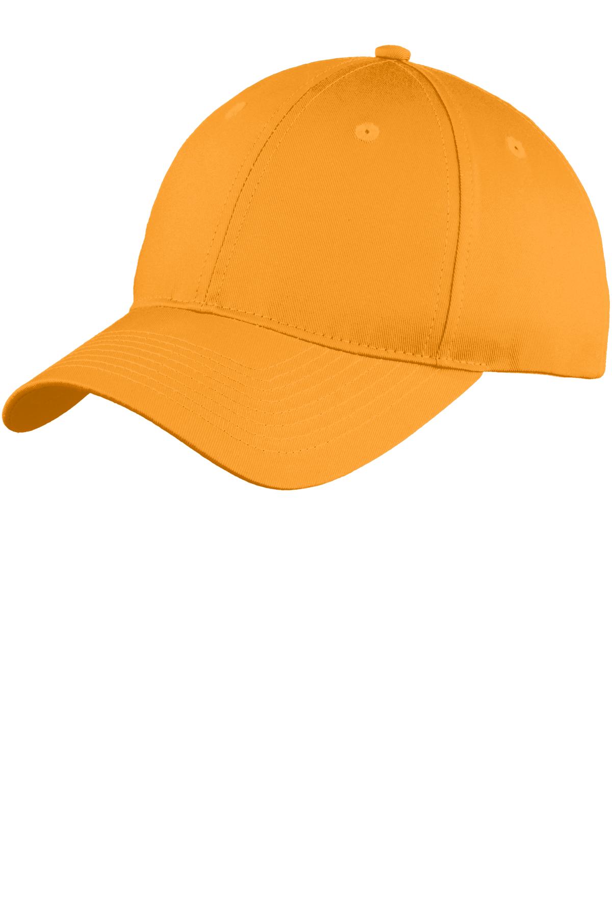 unstructured twill cap
